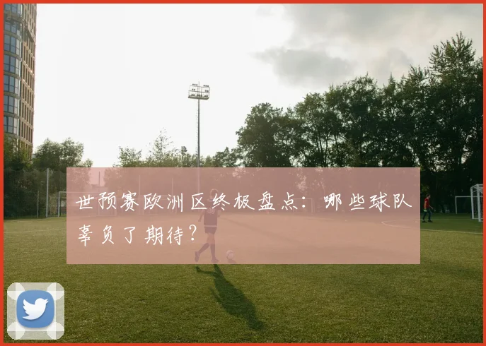 世预赛欧洲区终极盘点：哪些球队辜负了期待？